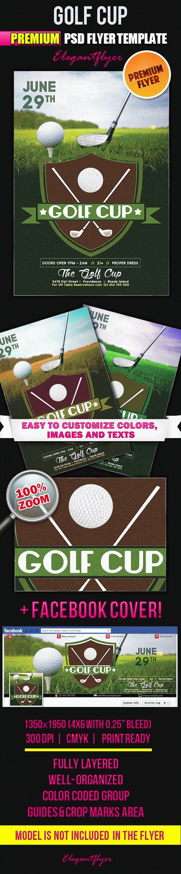 Golf Cup by ElegantFlyer