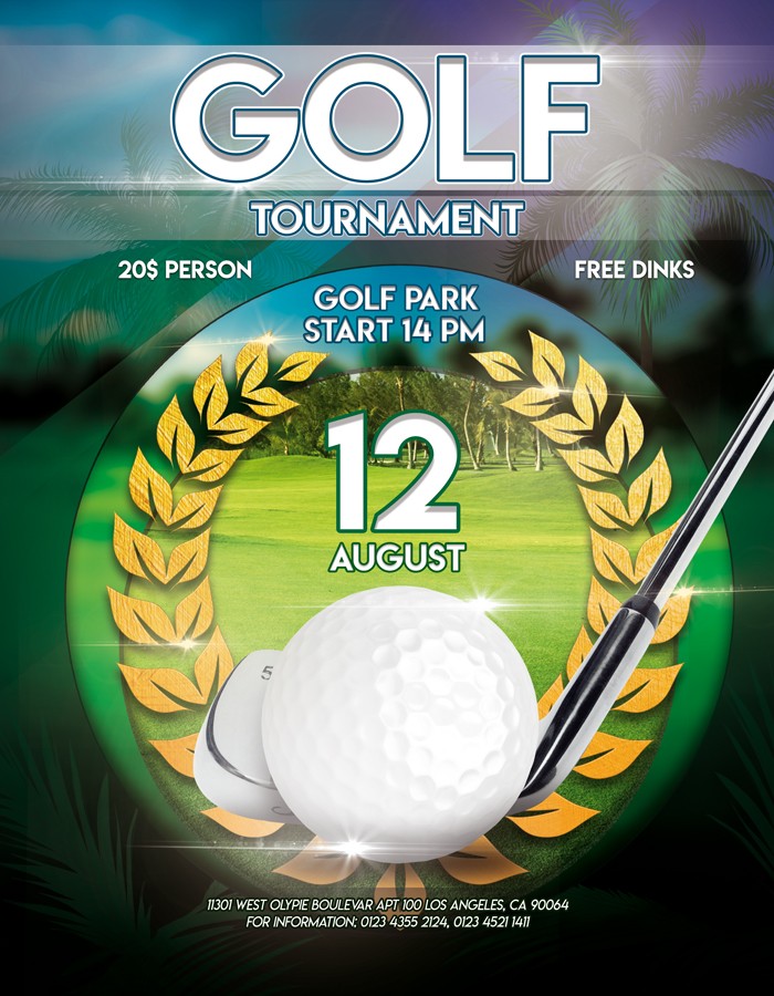 Golf tournament by ElegantFlyer