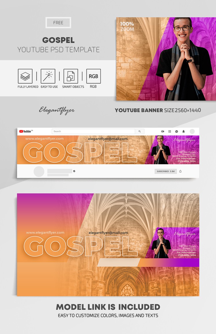 Gospel Youtube by ElegantFlyer