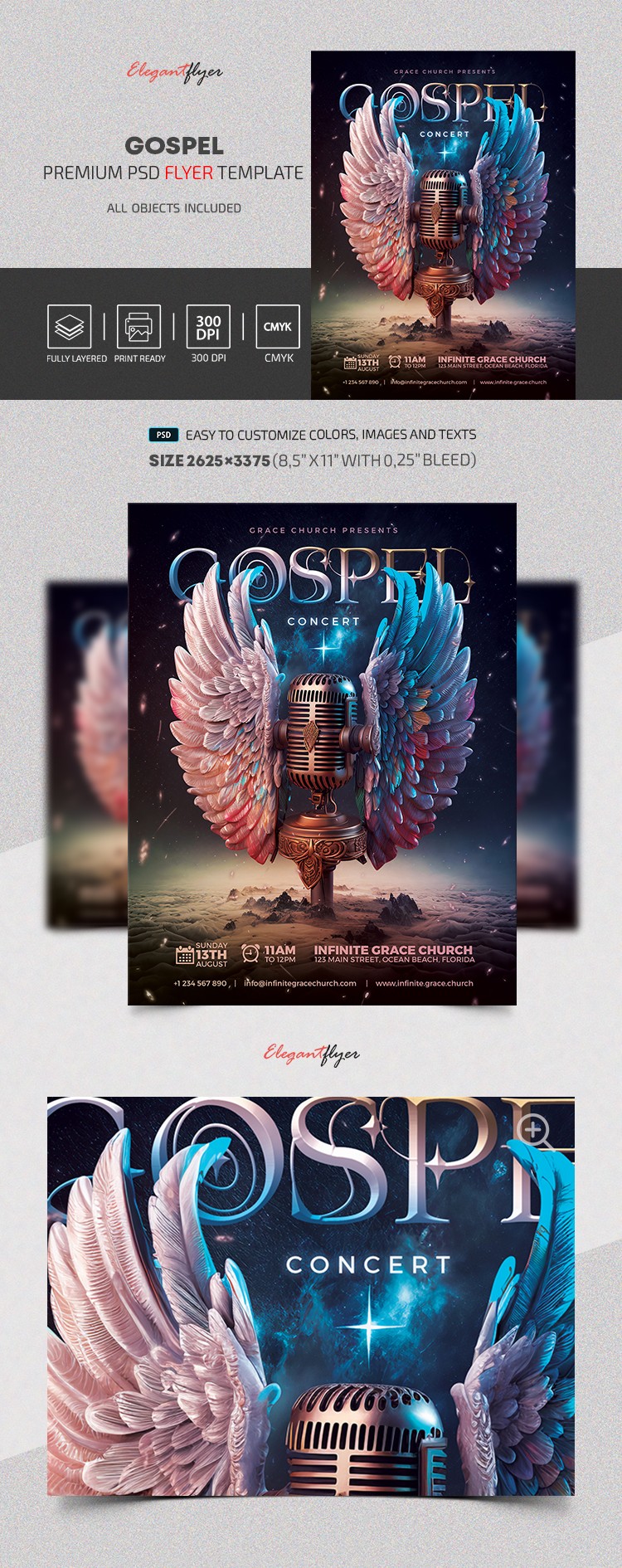 Gospel Flyer by ElegantFlyer
