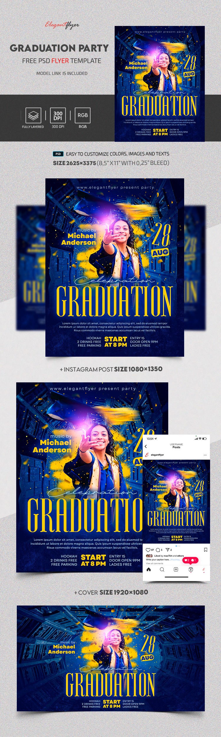 Graduation Party by ElegantFlyer Graduation Party by ElegantFlyer
