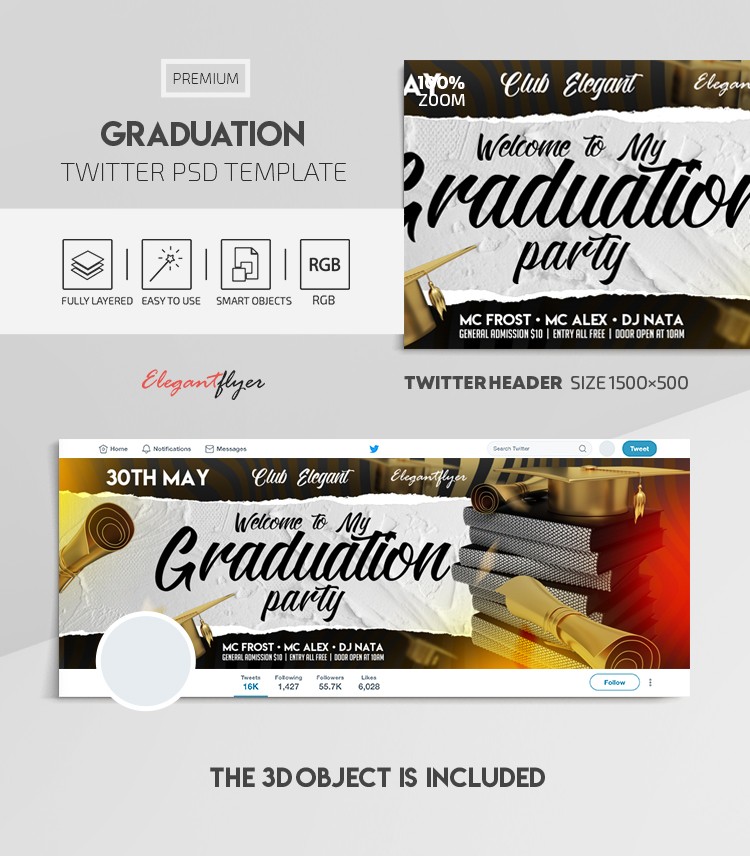 Graduação by ElegantFlyer