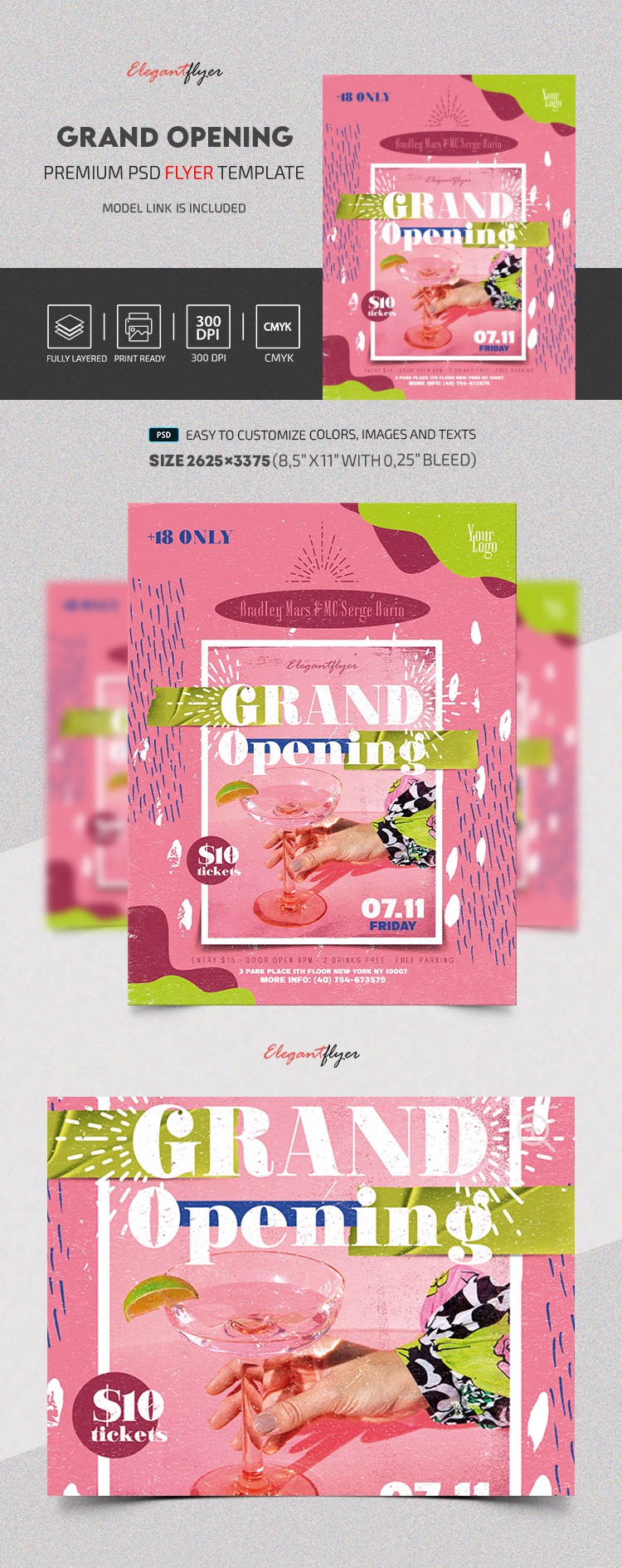 Grand Opening Flyer by ElegantFlyer