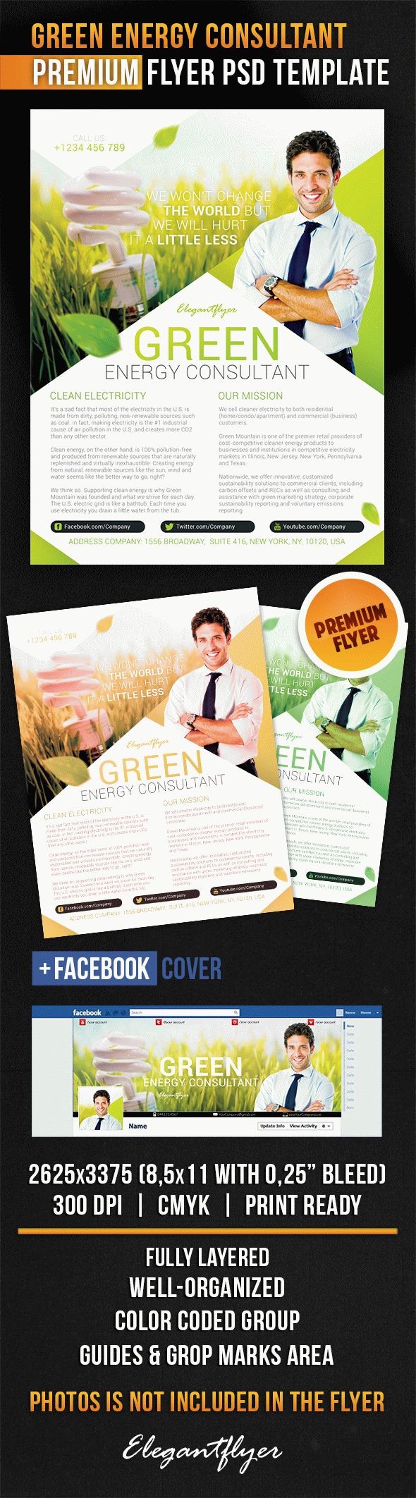 Green Energy Consultant by ElegantFlyer