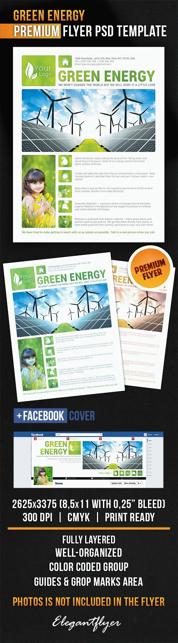 Grüne Energie by ElegantFlyer