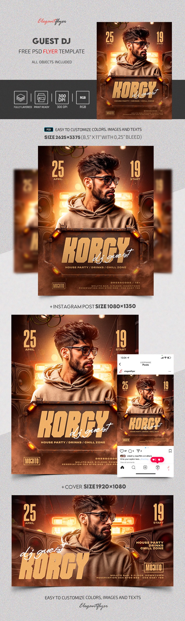 Convidado DJ by ElegantFlyer Convidado DJ by ElegantFlyer