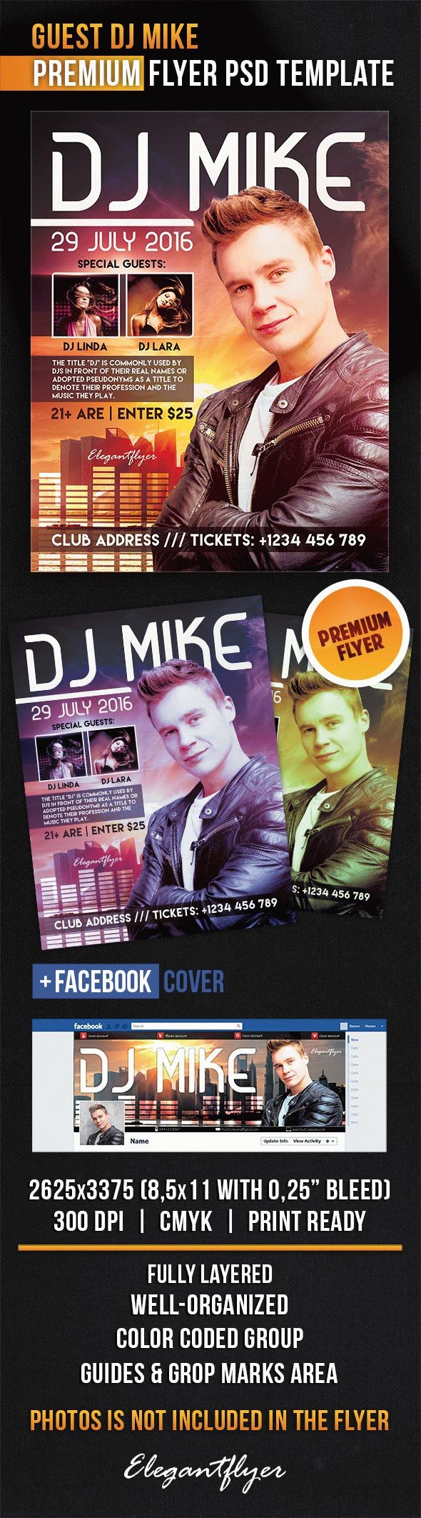 Guest Dj Mike by ElegantFlyer