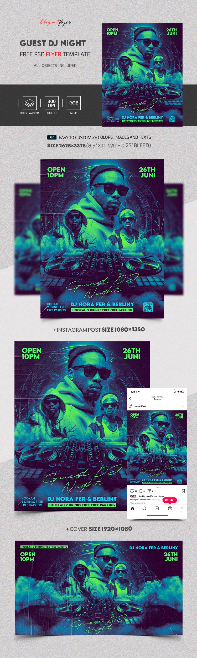 Guest DJ Night by ElegantFlyer Guest DJ Night by ElegantFlyer