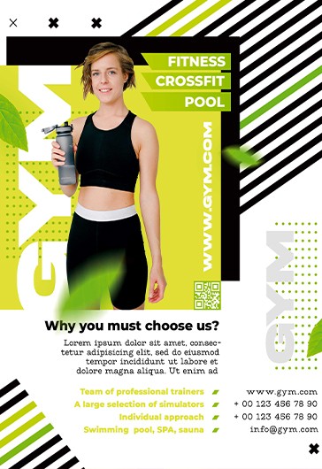 Free Fitness Flyer Templates - Venngage