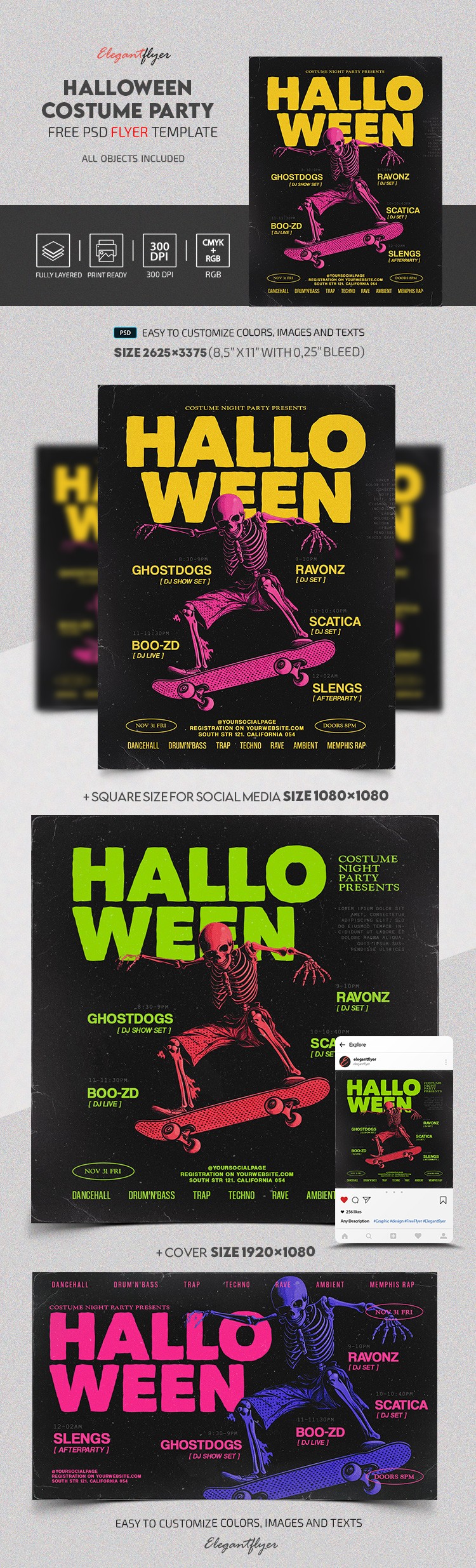 Halloween Kostümparty by ElegantFlyer