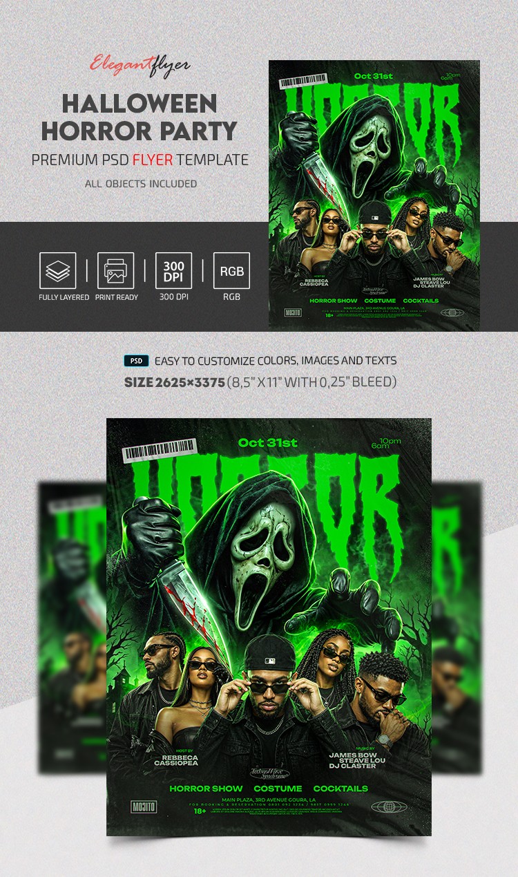 Halloween Horror Night 2026 Flyer by ElegantFlyer