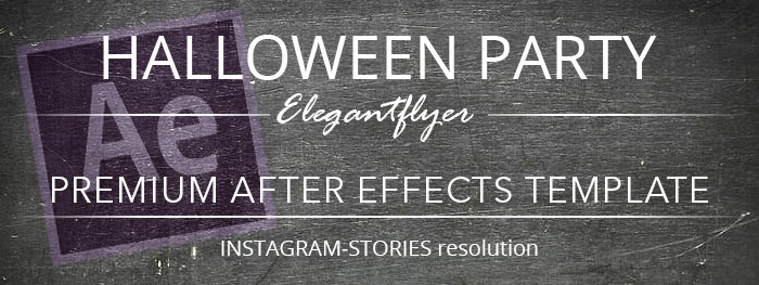 Halloween Party After Effects by ElegantFlyer