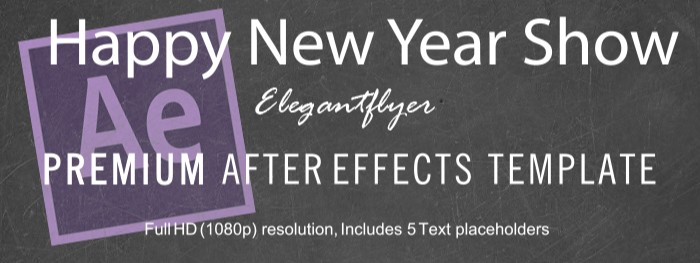 Szczęśliwego Nowego Roku After Effects by ElegantFlyer