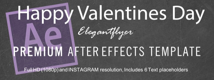 Szczęśliwego Walentynek After Effects by ElegantFlyer