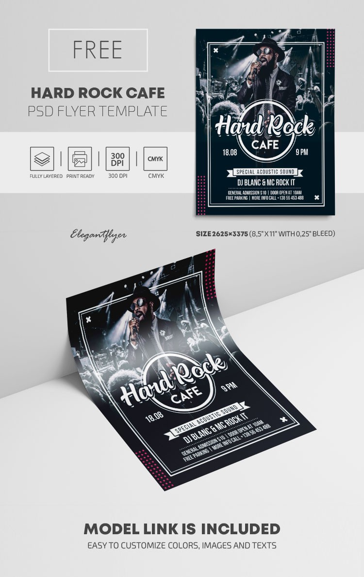 Hard Rock Cafe by ElegantFlyer