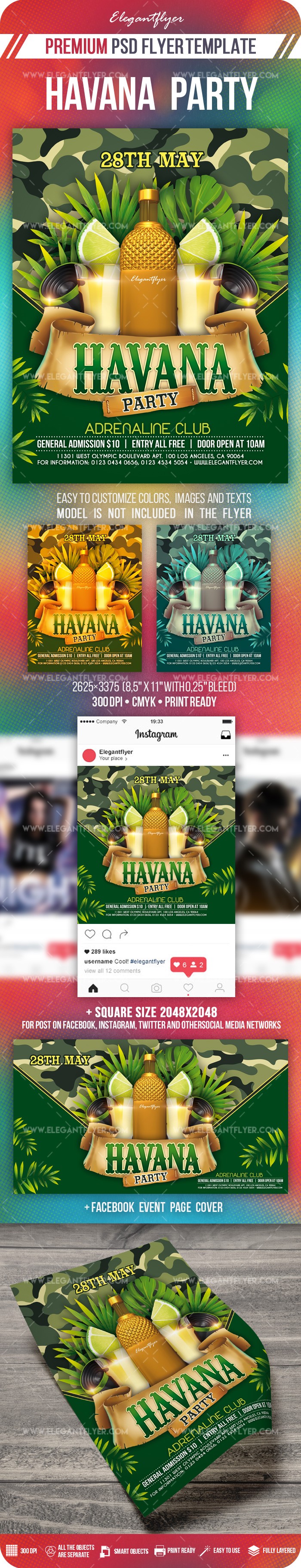 Havanna-Party by ElegantFlyer