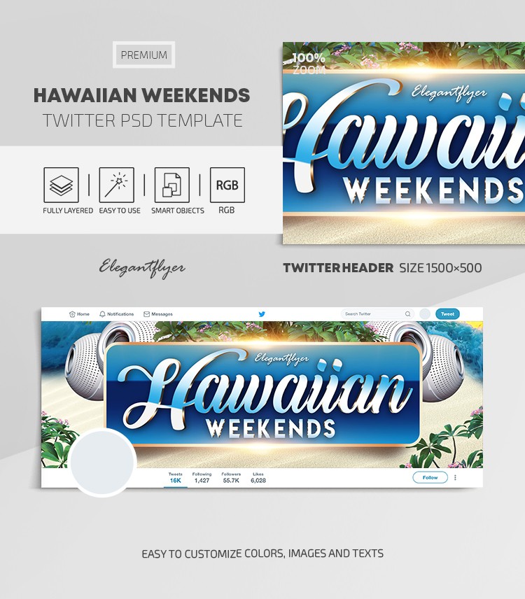 Fins de semana havaianos by ElegantFlyer
