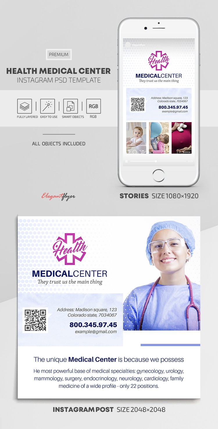 Centro di salute medica by ElegantFlyer