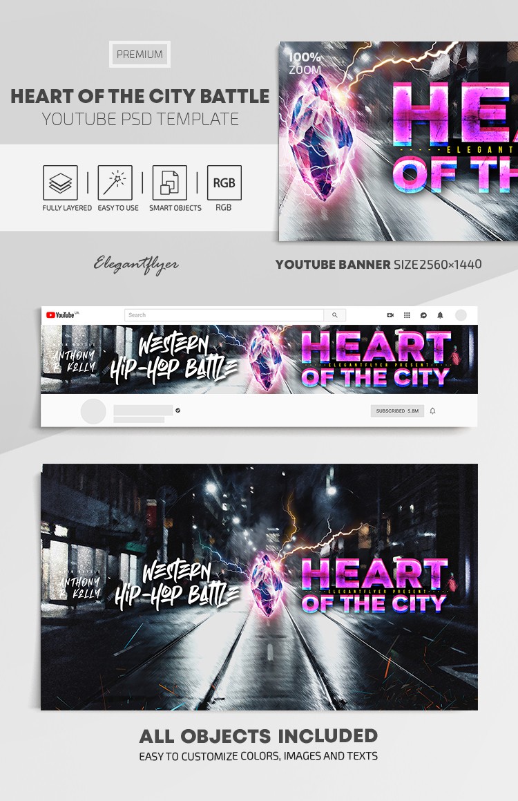 Heart of the City Battle Youtube by ElegantFlyer