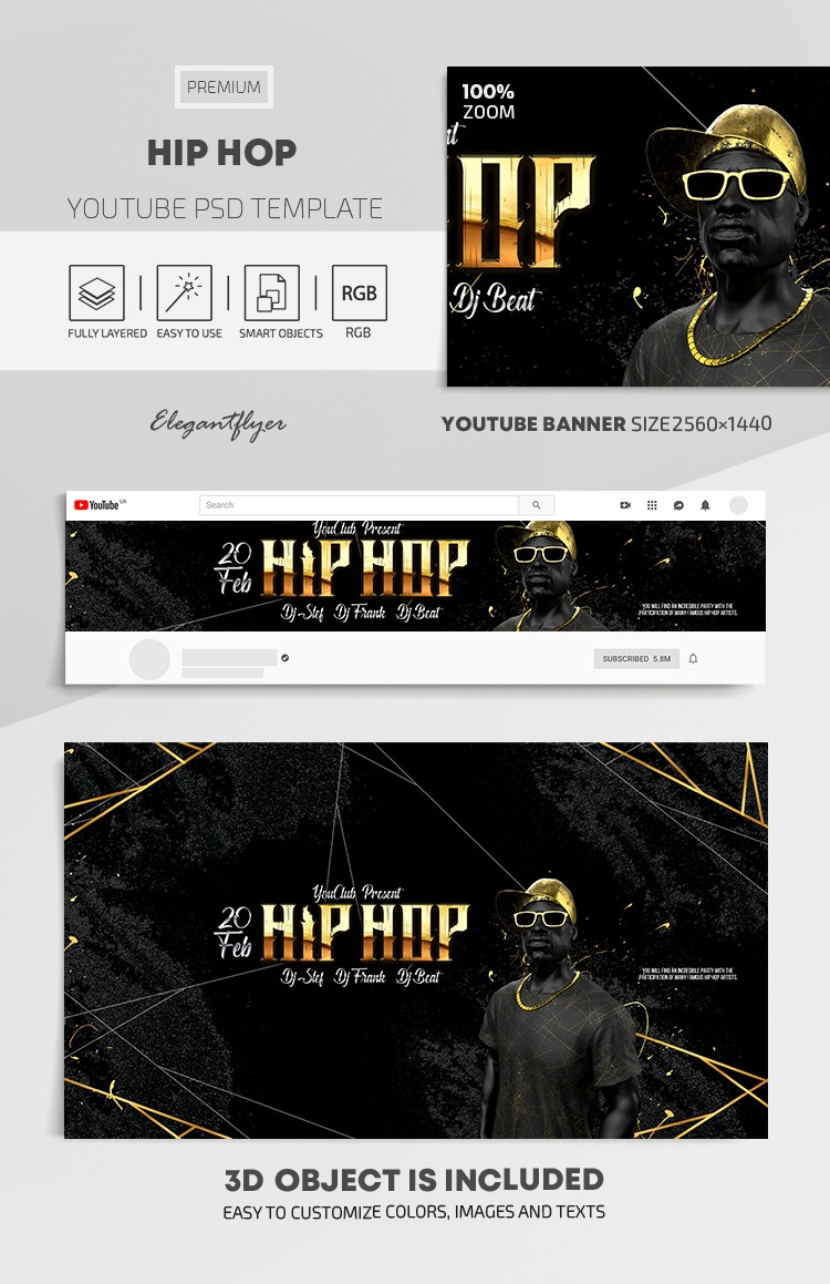 Hip Hop Youtube by ElegantFlyer