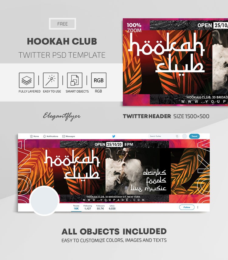 Club de hookah. by ElegantFlyer