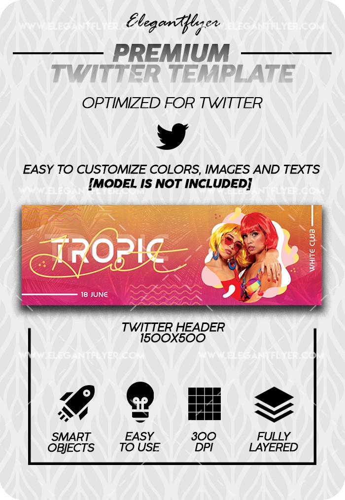 Hot Tropic Twitter by ElegantFlyer