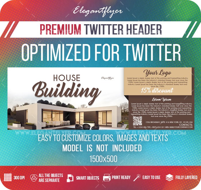 House Building Twitter by ElegantFlyer