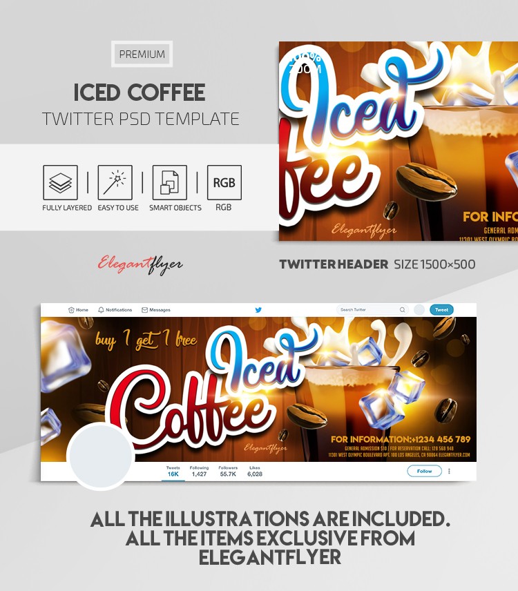 Iced Coffee by ElegantFlyer