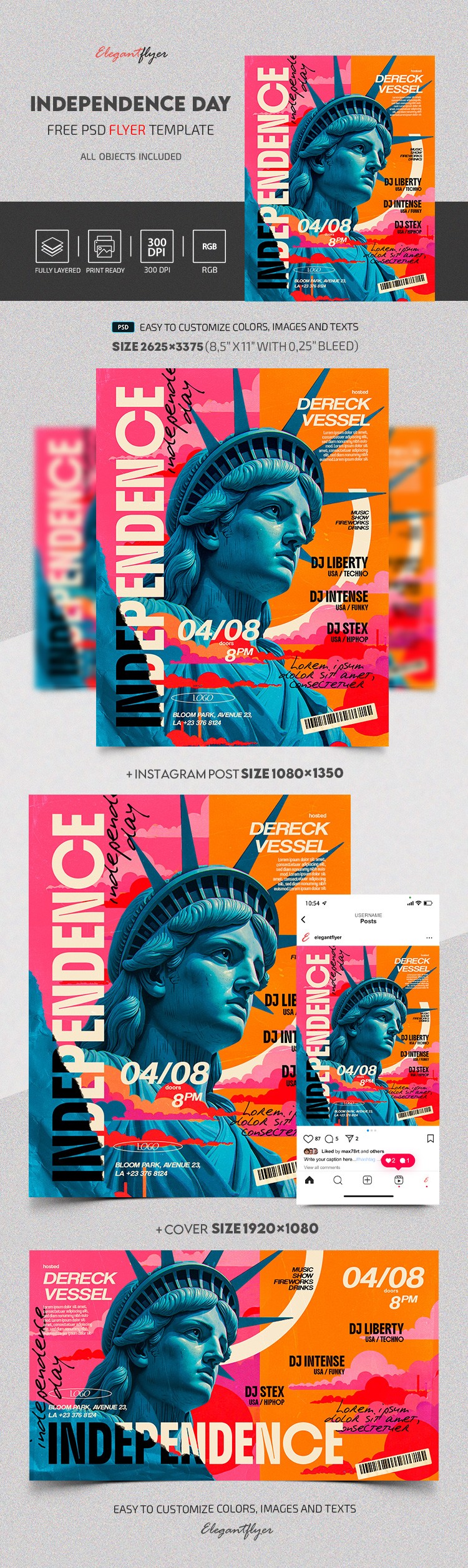 Independence Day by ElegantFlyer Independence Day by ElegantFlyer
