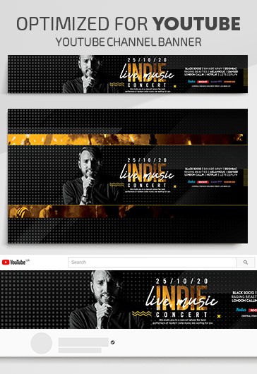 Photoshop Gaming Banner/Channel Art Template (.psd download