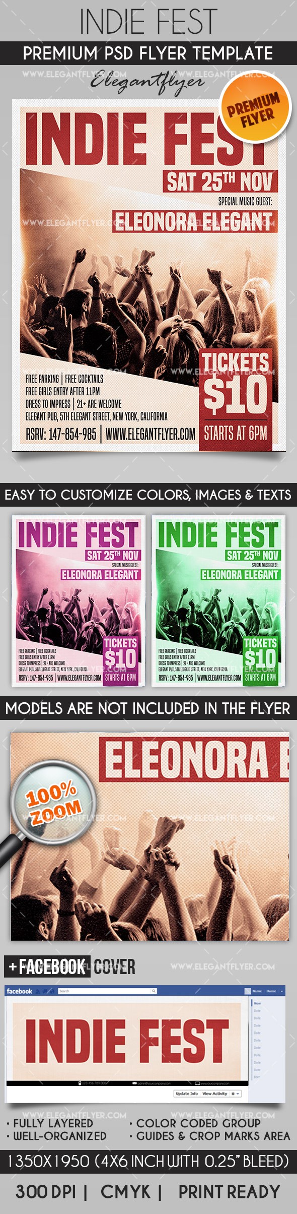 Indie Fest by ElegantFlyer