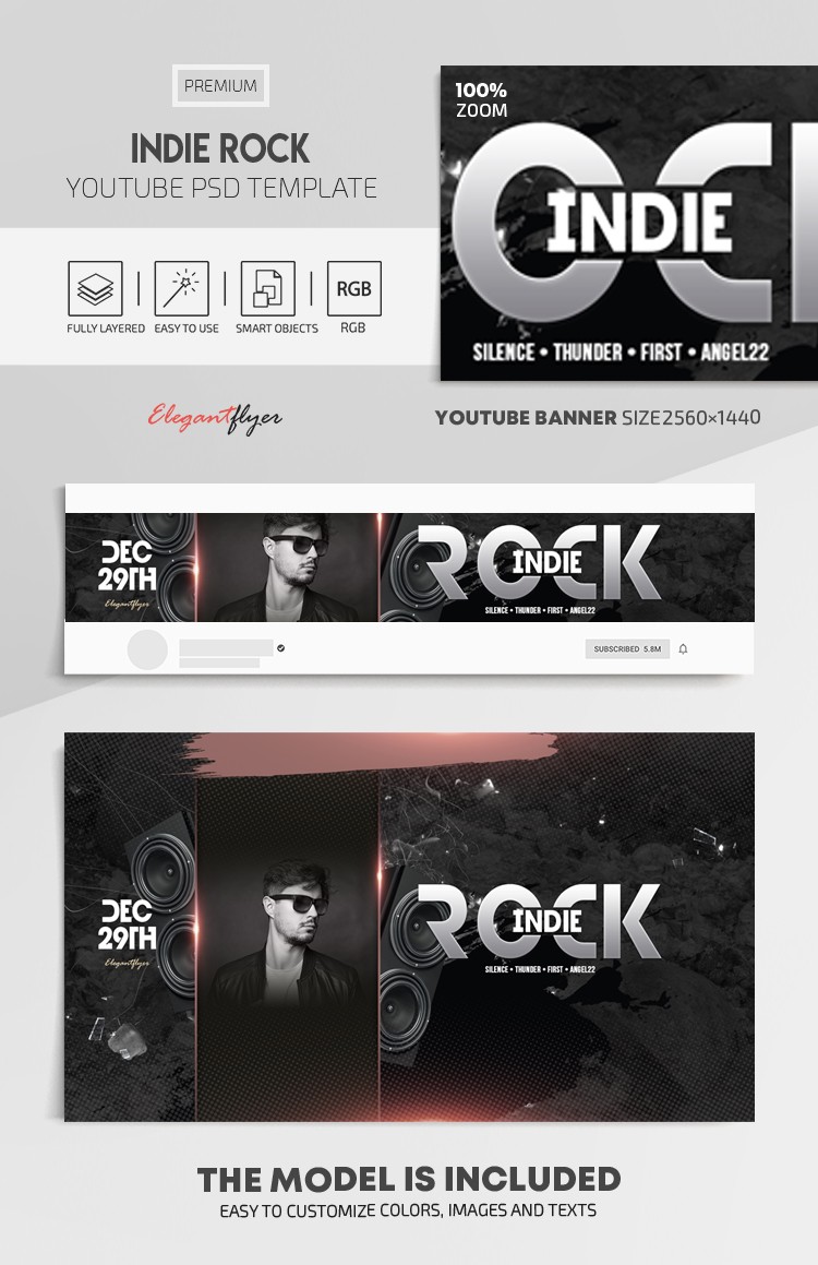 Indie Rock Youtube by ElegantFlyer