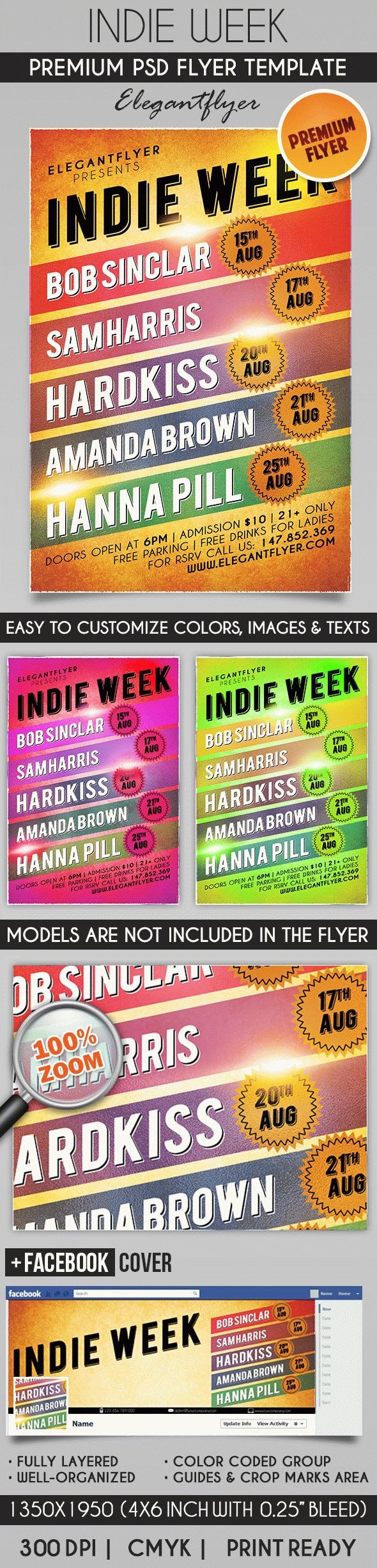 Indie Week by ElegantFlyer