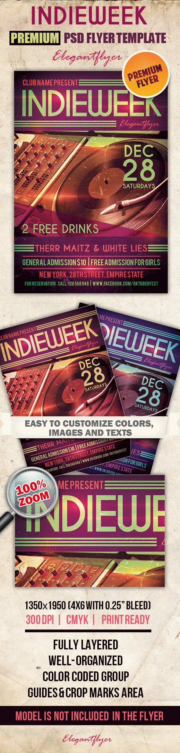 Indieweek by ElegantFlyer