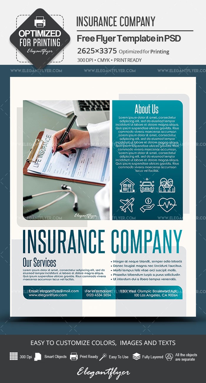 Insurance Company by ElegantFlyer