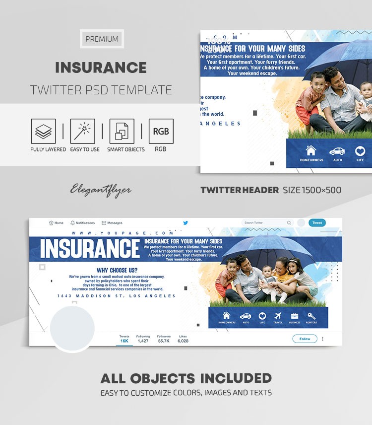 Insurance by ElegantFlyer