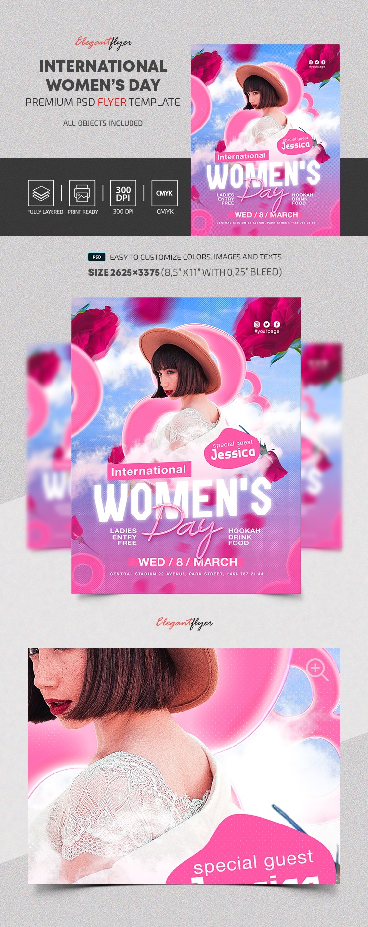 International Women's Day Flyer by ElegantFlyer