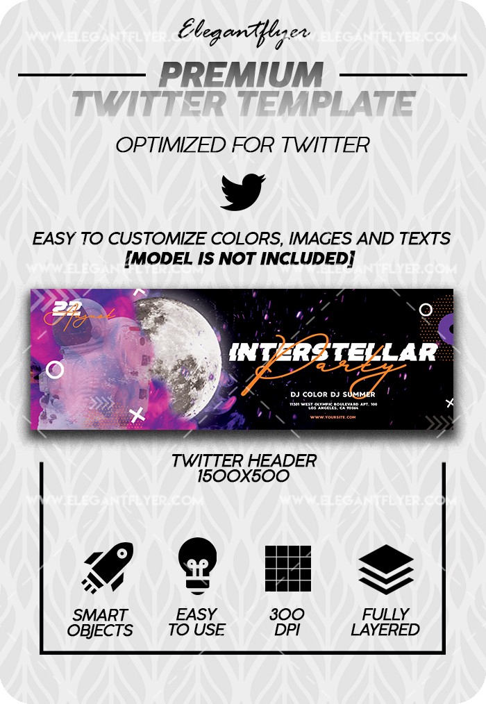 Interstellar Twitter by ElegantFlyer