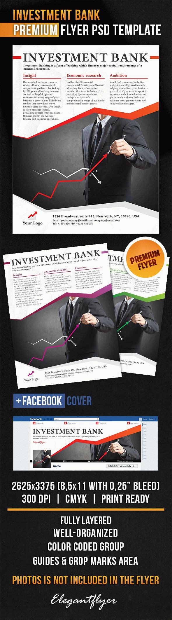Investment Bank by ElegantFlyer