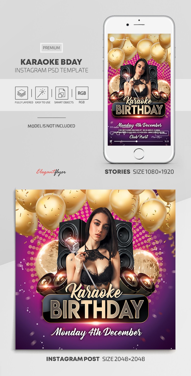 Karaoke Bday ---> Compleanno Karaoke by ElegantFlyer