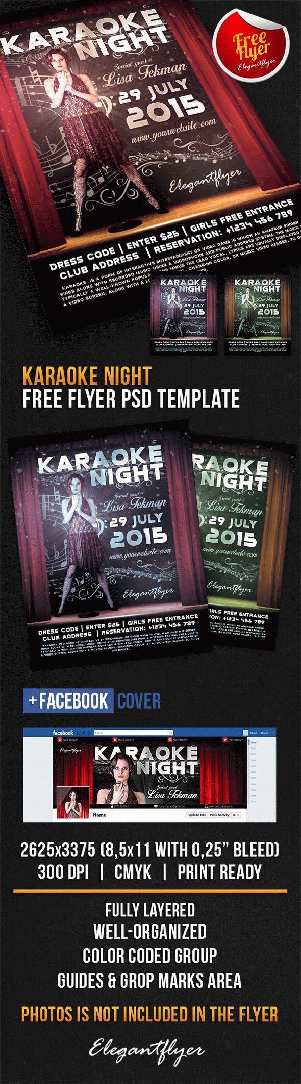 Serata di Karaoke by ElegantFlyer