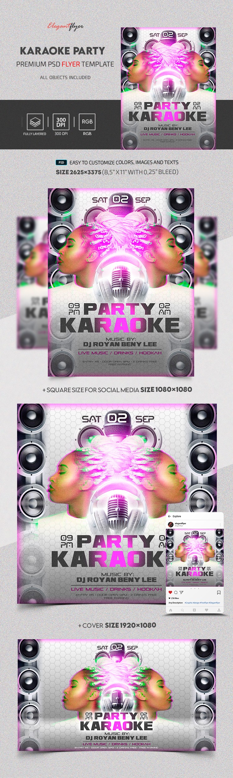 Fiesta de Karaoke by ElegantFlyer