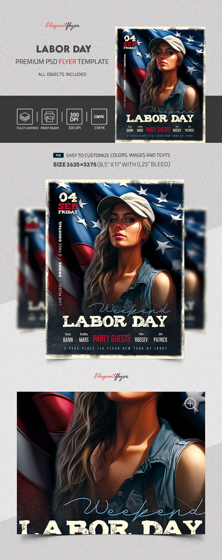 Labor Day Party by ElegantFlyer