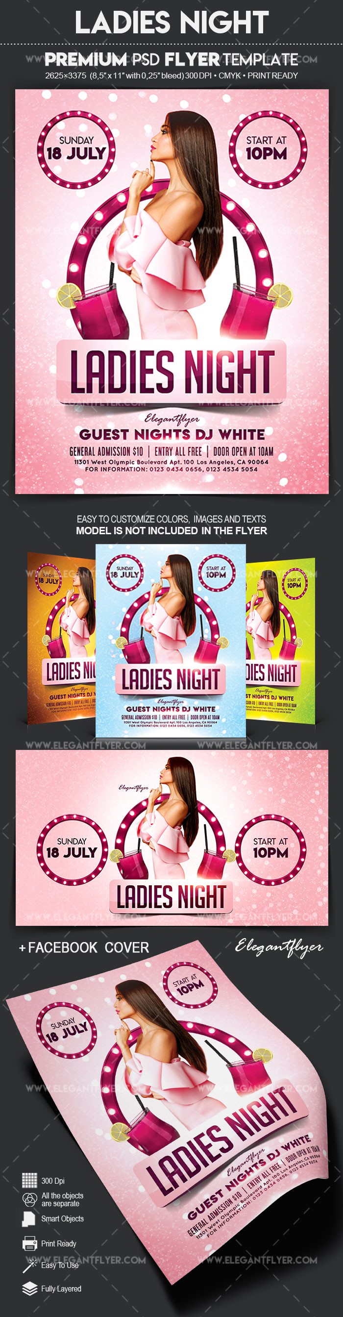 Ladies Night by ElegantFlyer