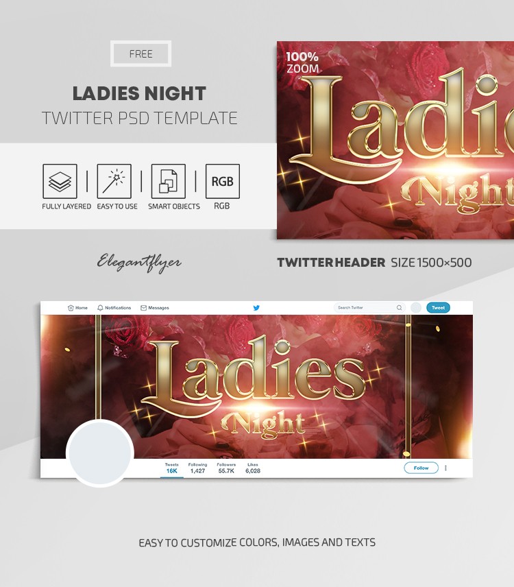 Noite das mulheres by ElegantFlyer