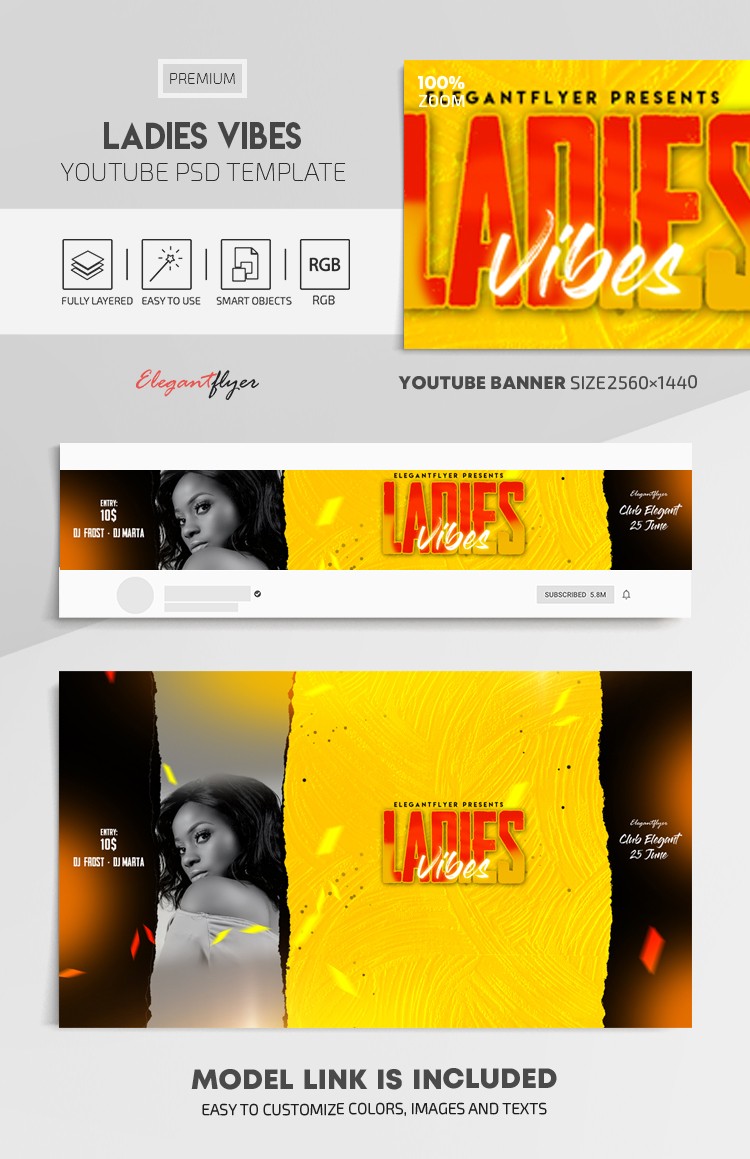 Chicas Vibes Youtube by ElegantFlyer