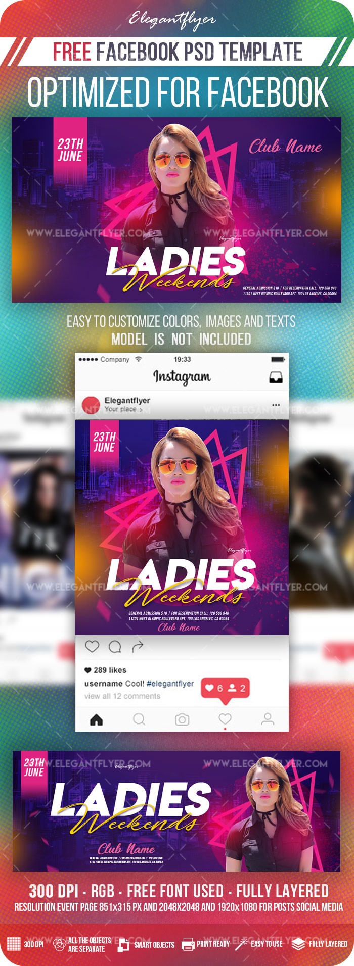 Ladies Weekends by ElegantFlyer