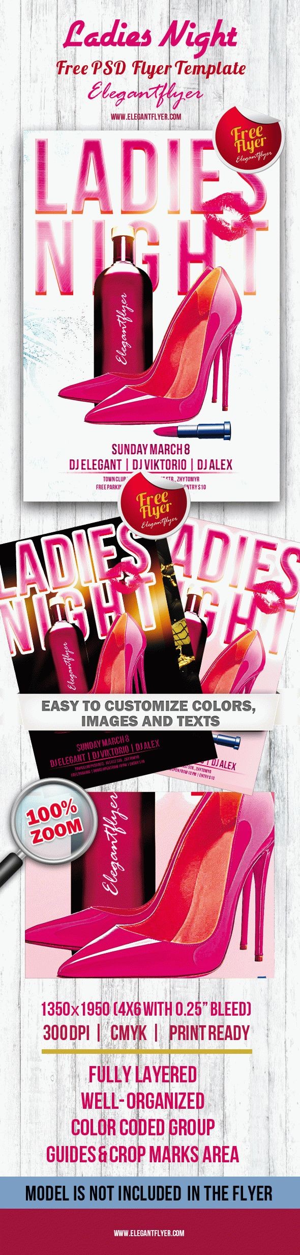 Ladies Night by ElegantFlyer