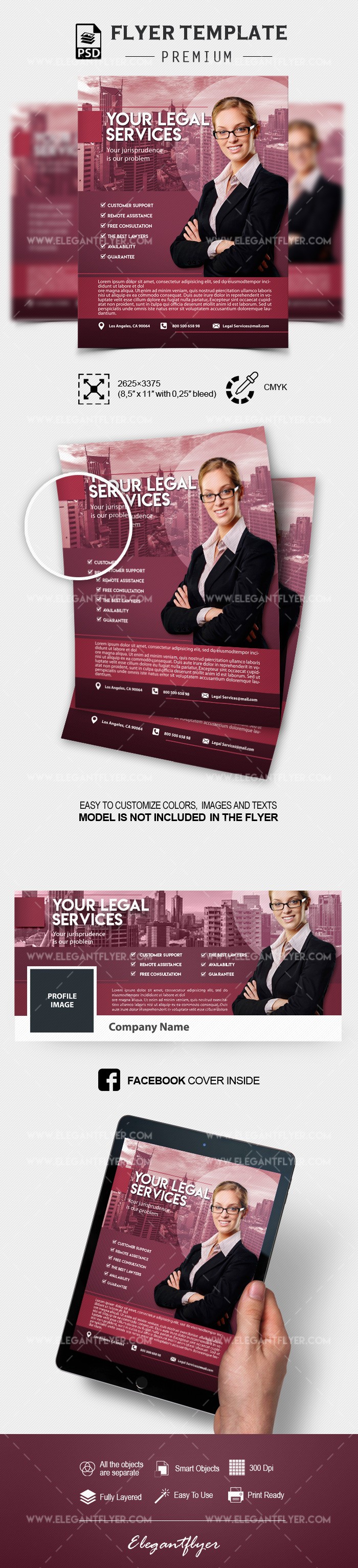 Servicios Legales by ElegantFlyer