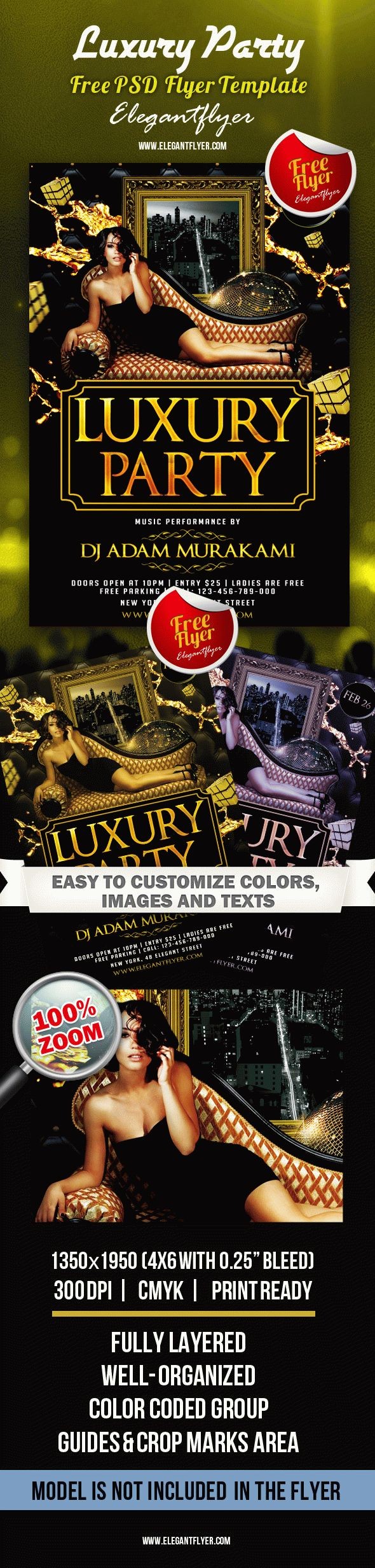 Luxury Party by ElegantFlyer